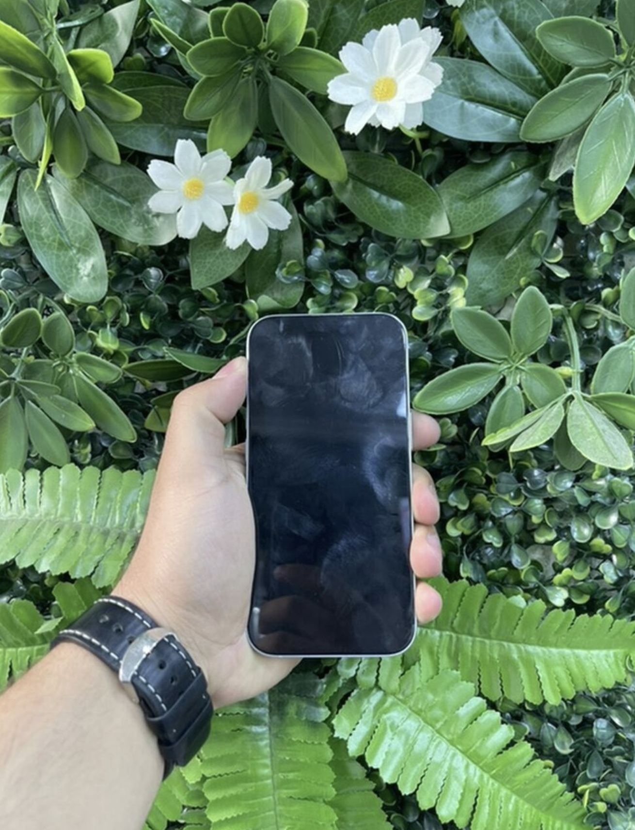 IPhone 15, 128 GB, Ağ, Face ID, Razilashma Yolu ile - Şəkil 2