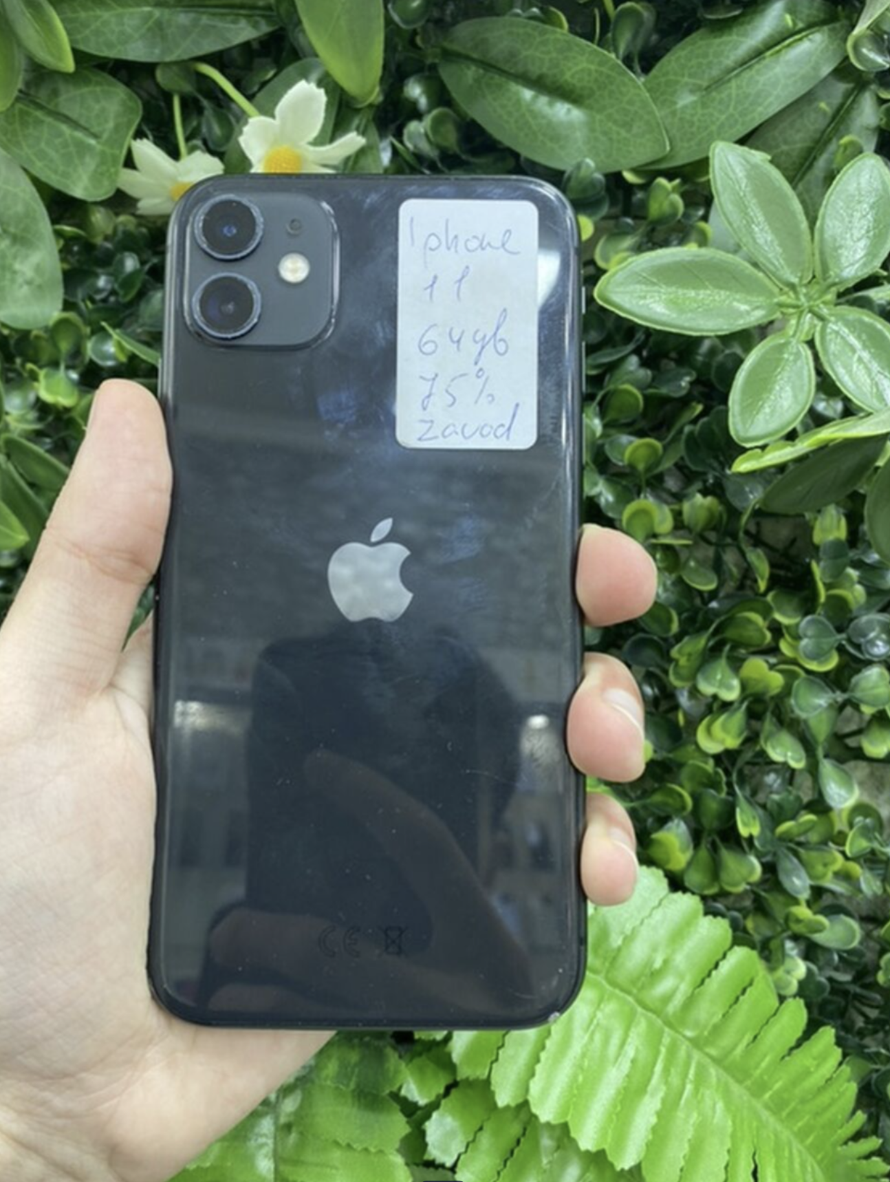IPhone 11, 64 GB, Qara, Face ID, Sənədlərlə, Zəmanət