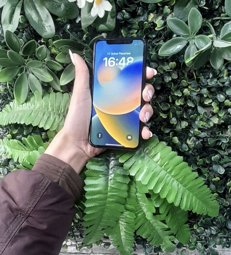 IPhone X, 64 GB, Qara, Face ID - Şəkil 2