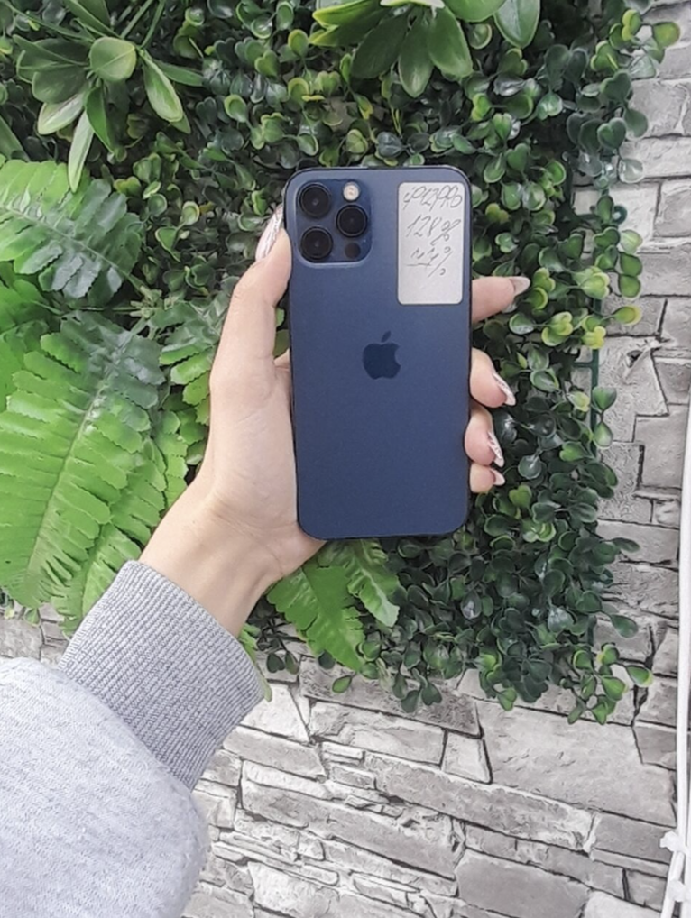 IPhone 12 Pro, 128 GB, Sierra Blue, Face ID