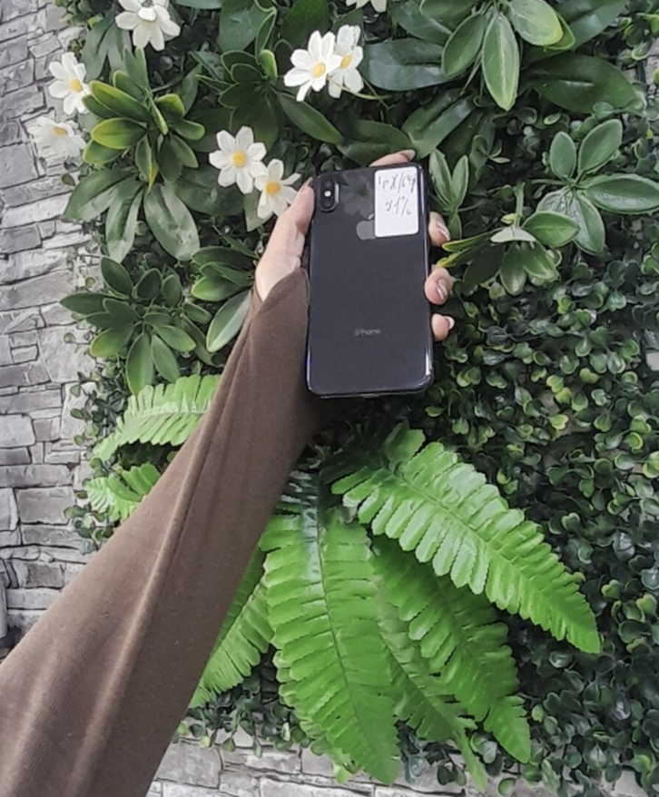 IPhone X, 64 GB, Qara, Face ID