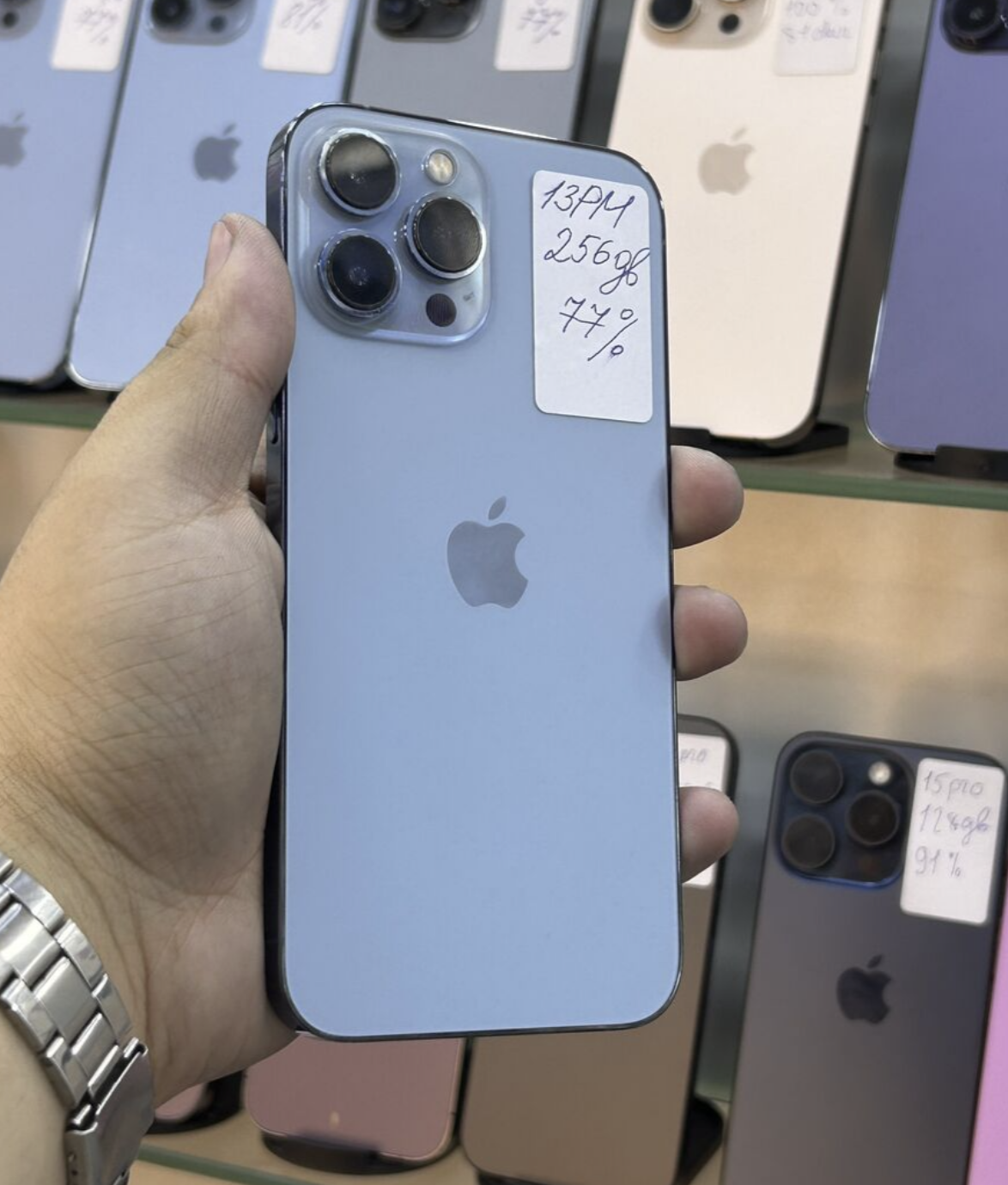 IPhone 13 Pro Max, 256 GB, Sierra Blue, Face ID