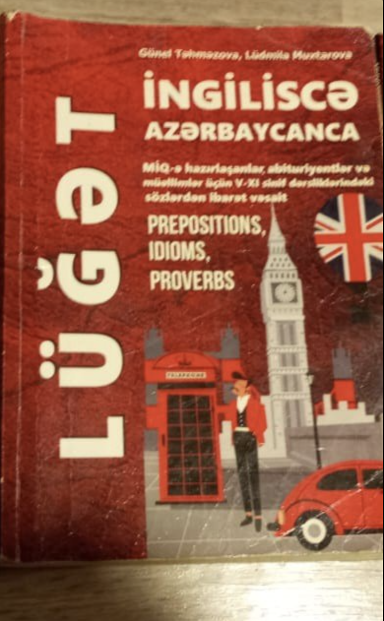 Gunel tehmezova luget ingilis dili