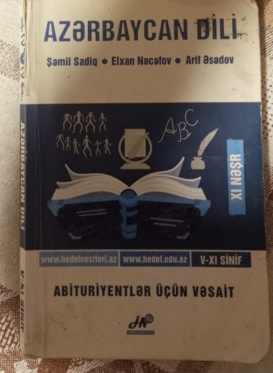 Hədəf qayda kitabi Azərbaycan dili 11 nesr