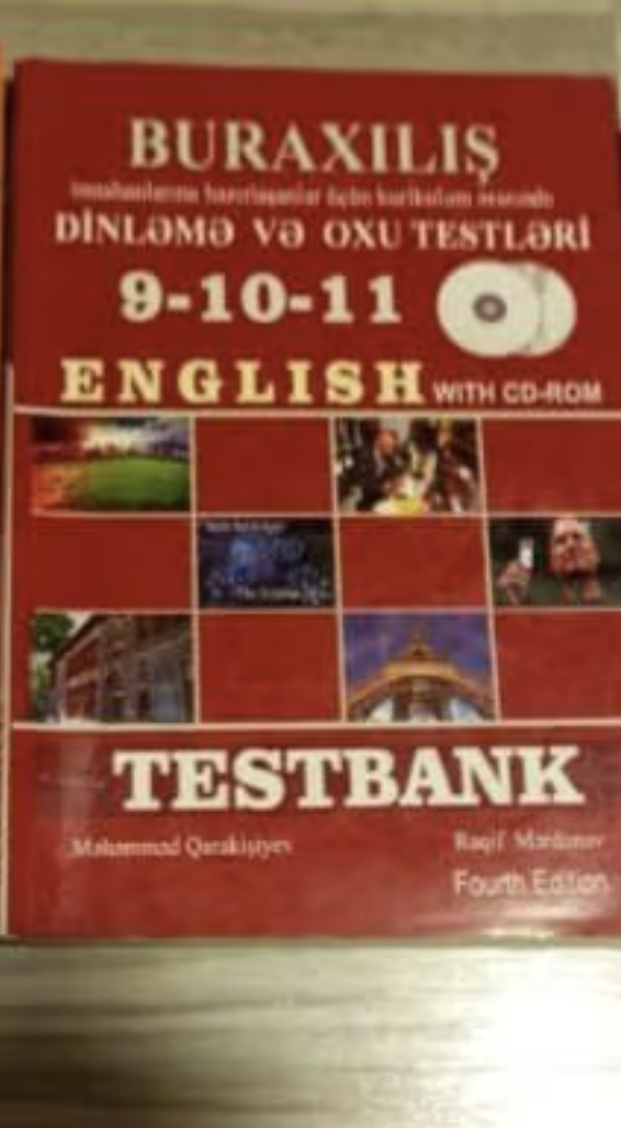 Məhəmməd Qarakişiyev buraxilis kitabi 9 10 11
