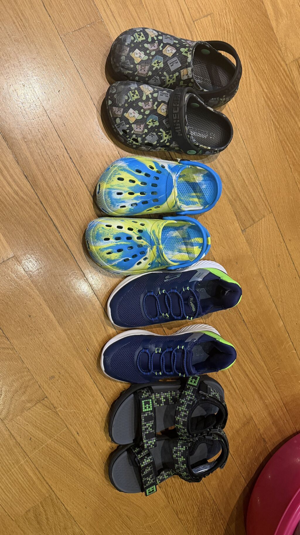 Oglan ayaqqabilari,yay rezin ve krossovka skechers(original)Heresi 3