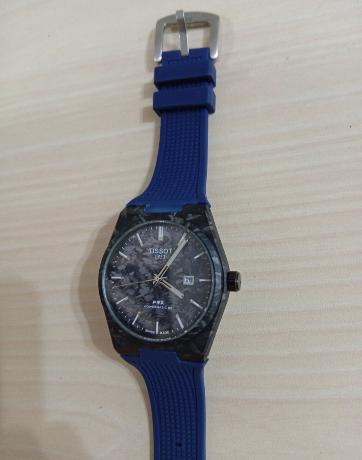 Yeni, Qol saatı, Tissot, rəng - Göy - Şəkil 2