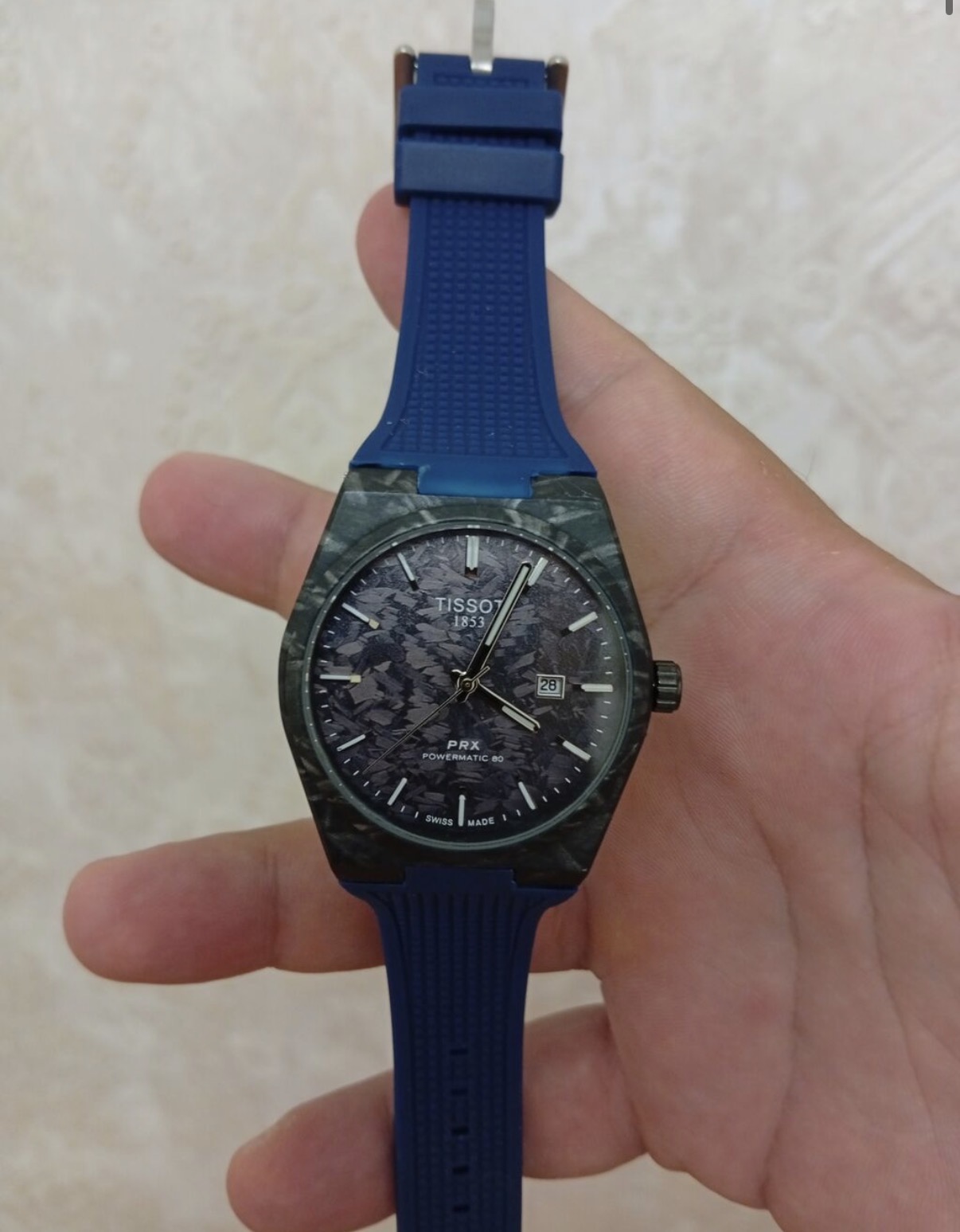 Yeni, Qol saatı, Tissot, rəng - Göy