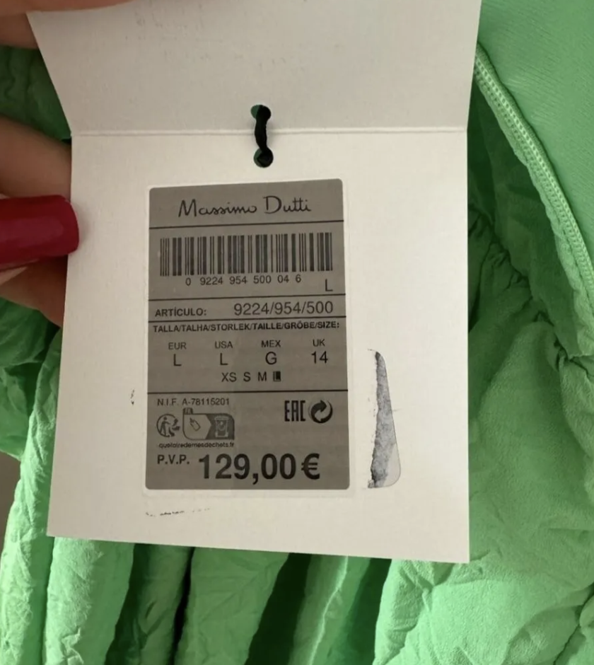 Massimo dutii hediyyelik tezedi 42 olcu - Şəkil 2