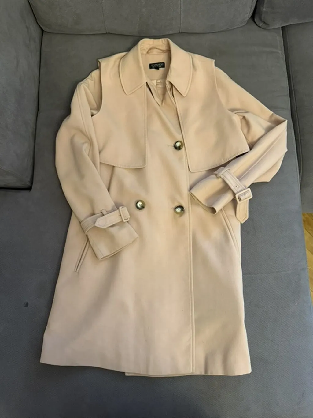 Plaş, Topshop, XS, rəng - Bej