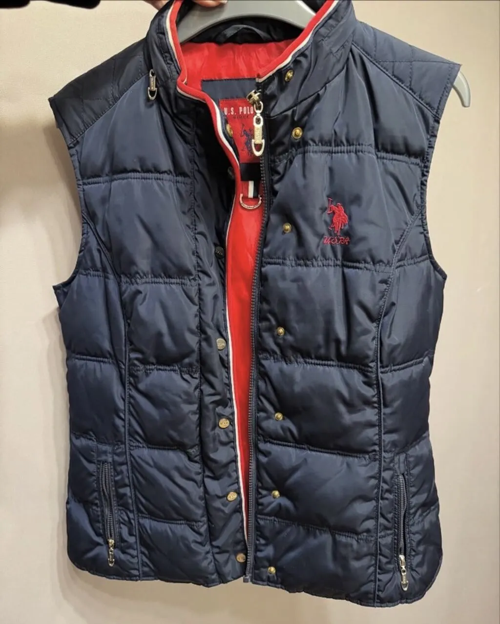 Jilet, U.S. Polo Assn, S, rəng - Göy