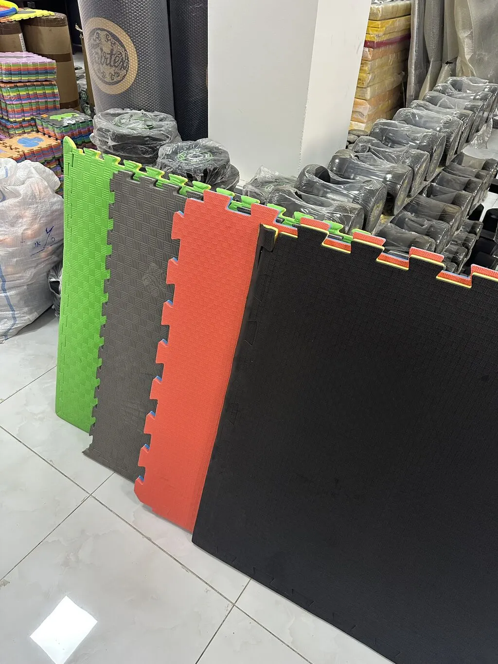 Tatami ve rezin döşemelerin topdan satşı