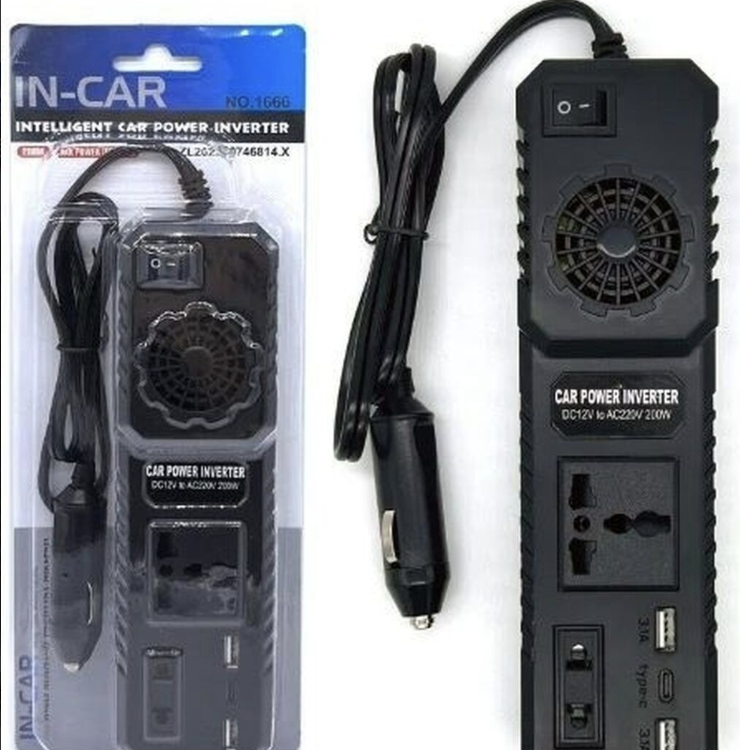 Yeni Inverter, 100-300 Vt, 12 - 220 volt
