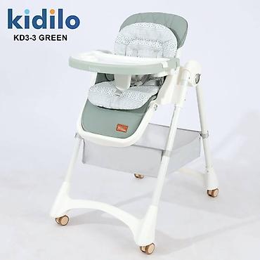 🍼 KIDILO KD3-3 Uşaq Qidalandırma Stulu 💫 Rahatlıq, təhlükəsizlik və - Şəkil 4