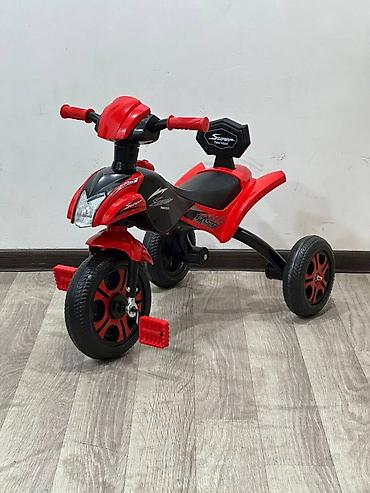 Yeni Üç təkərli Uşaq velosipedi 12", Pulsuz çatdırılma, Rayonlara çatdırılma - Şəkil 4