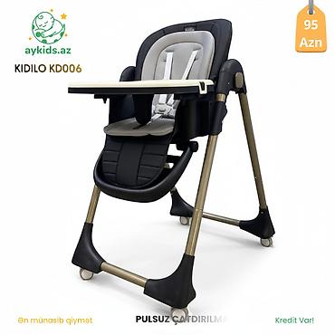 🧡✨ KIDILO KD-006 Uşaq Qidalandırma Stulu Doğuşdan 3 yaşa qədər - Şəkil 2
