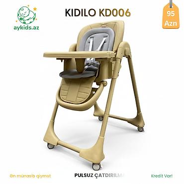 🧡✨ KIDILO KD-006 Uşaq Qidalandırma Stulu Doğuşdan 3 yaşa qədər - Şəkil 3