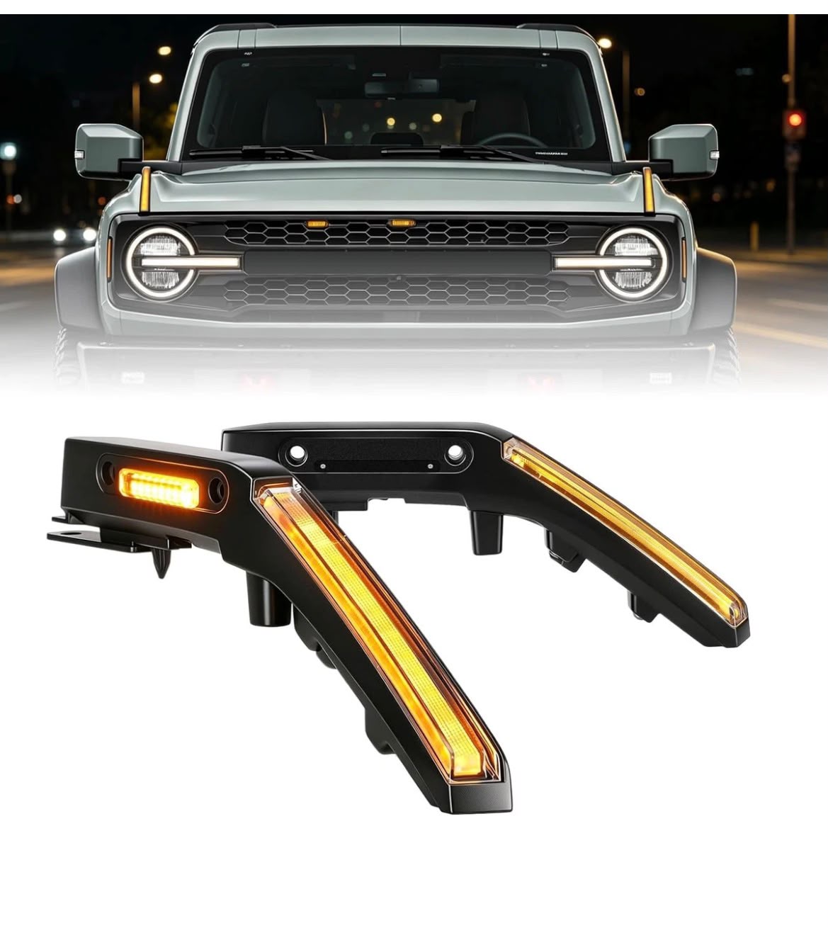 Ford bronco kapot isiglarii