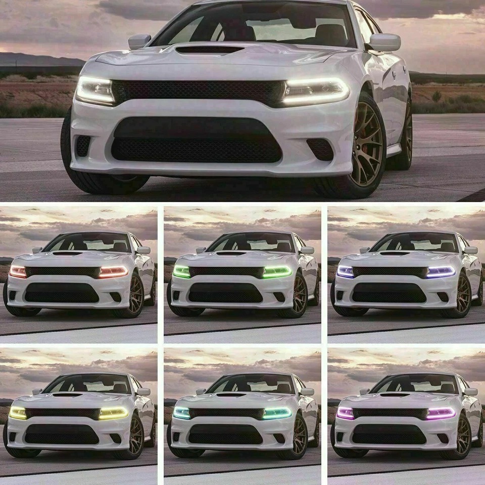 dodge charger led fara dest