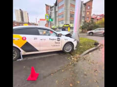 Смертельная авария с такси в Красноярске