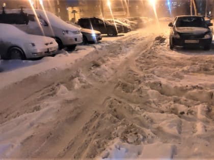 Красноярские УК могут лишиться лицензий, если не будут очищать дворы от снега