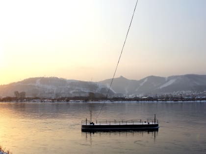 На днях Енисей в Красноярске обмелеет примерно на полметра