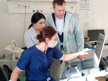 В Перинатальном центре Ачинска появилась новая УЗИ-система