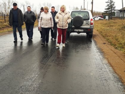 Общественный контроль проверил качество дороги в селе Береш