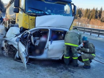 На федеральной трассе в Нижнеингашском районе в ДТП погибли 4 человека