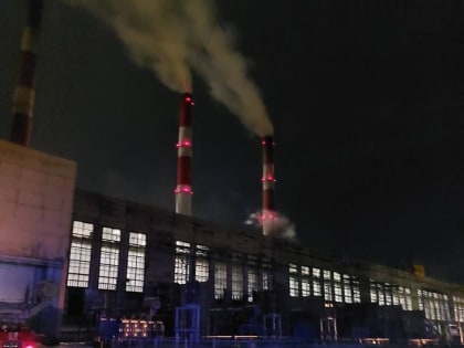 (видео) Возгорание на Назаровской ГРЭС ликвидировали за два часа