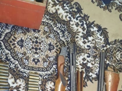 В Шарыповском округе мужчину будут судить за хранение ружей, найденных в болоте