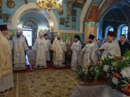 Епископ Агафангел принял участие в торжествах, посвященных 200-летию города Минусинска
