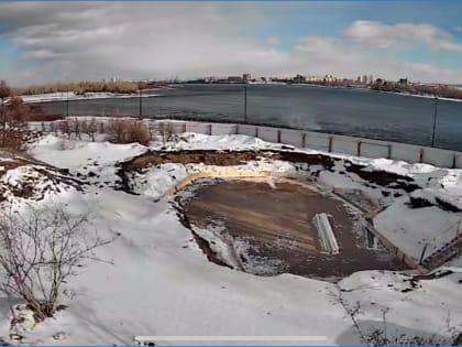 В Красноярске готовятся к заливке фундамента храма на Стрелке