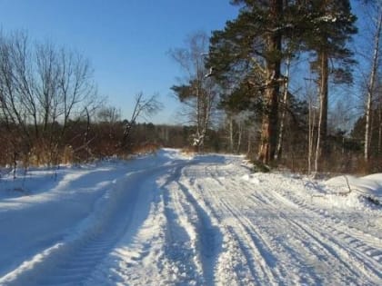  С 27 января открыто движение по зимней автомобильной дороге Бор - Верхнеимбатск, с допустимой нагрузкой 20 тонн