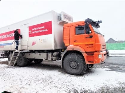 В январе мобильная поликлиника будет работать в центральной группе районов