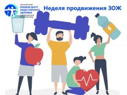 Неделя продвижения здорового образа жизни (в честь Всемирного дня здоровья 7 апреля)