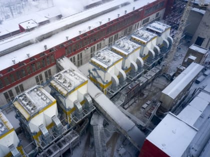 На Красноярской ТЭЦ-1 работает 7 электрофильтров