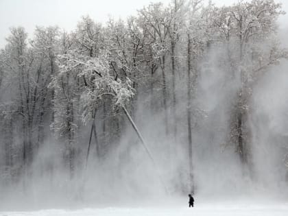 Предупреждение ио НЯ погоды, ветер, метель, гололед  на 18.03.2024г.