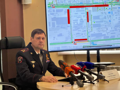 ГИБДД сообщила, где в Красноярске 9 мая будет ограничено движение