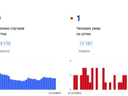 В Красноярском крае за сутки коронавирус обнаружен у 79 человек