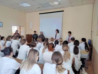 Студенты Канского медтехникума встретились с Нижнеингашскими медиками