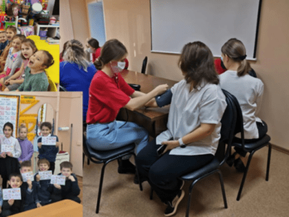 Общественное признание волонтеров-медиков Дивногорского медицинского техникума