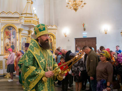 Служение Архипастыря: Праздник Святой Троицы (Пятидесятница)