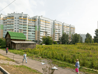 Деревянное здание на месте бывшего рынка «Казачий» в Красноярске власти планируют перенести