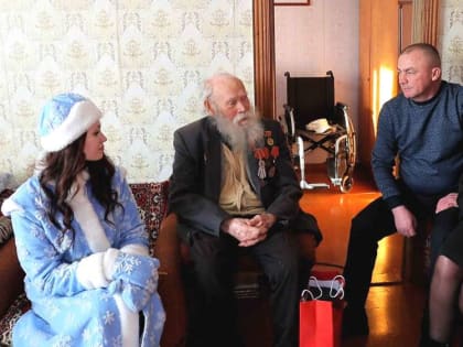 Глава района поздравила ветеранов Великой Отечественной