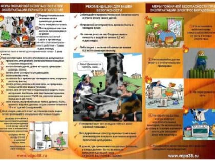 Просим соблюдать меры пожарной безопасности