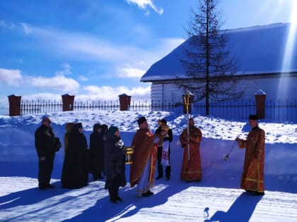 В Свято-Троицком монастыре села Туруханск состоялись богослужения, посвященные дню памяти мученика Василия Мангазейского