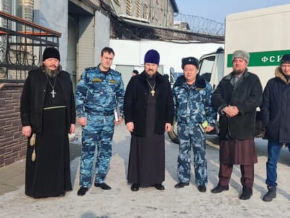 Благочинный тюремных храмов навестил минусинских осужденных