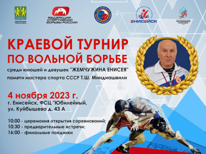 Краевой турнир по вольной борьбе