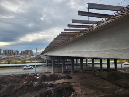 В Красноярске строительство развязки на Северном шоссе затягивается